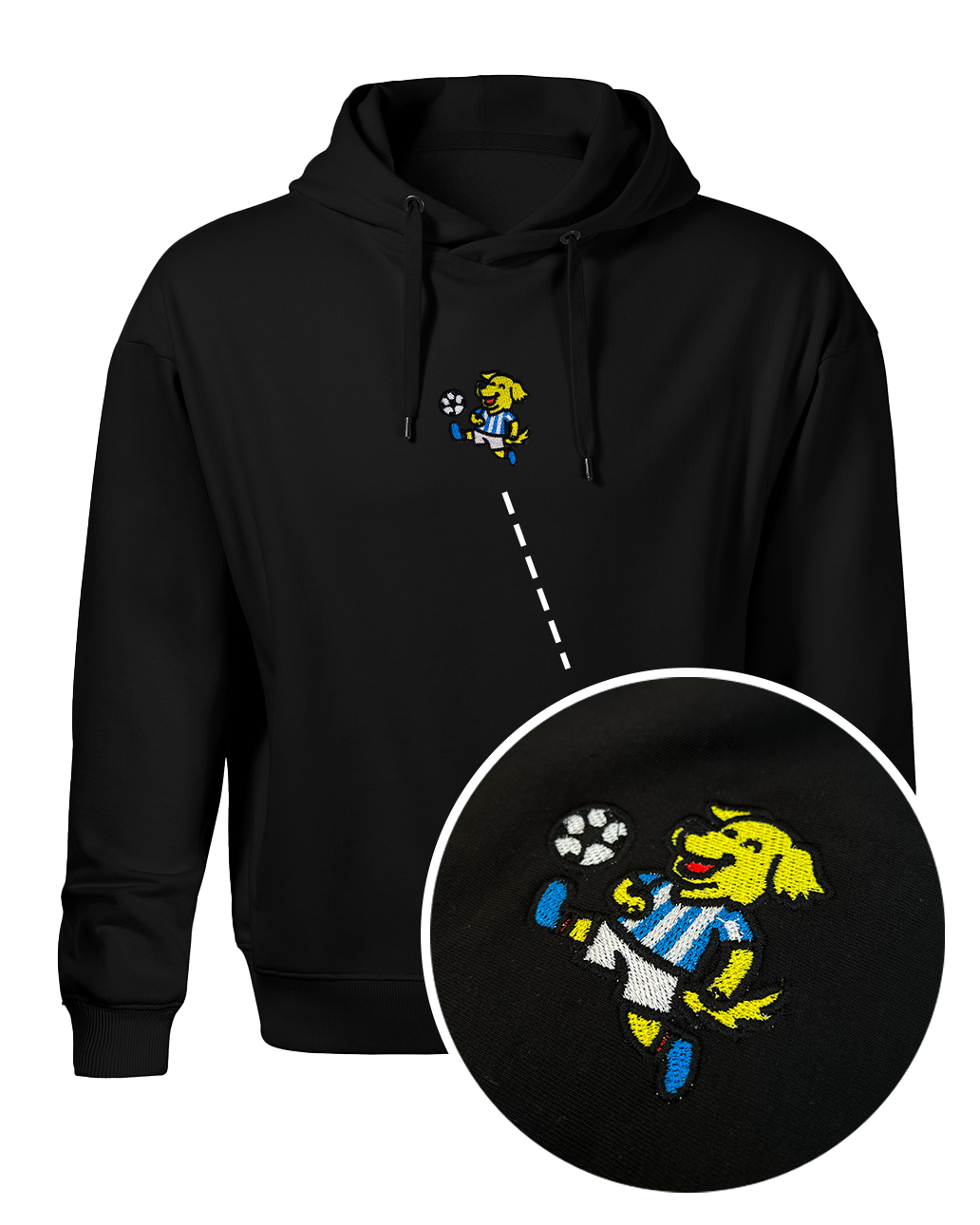 Bavlněná mikina s výšivkou Goalden Retriever