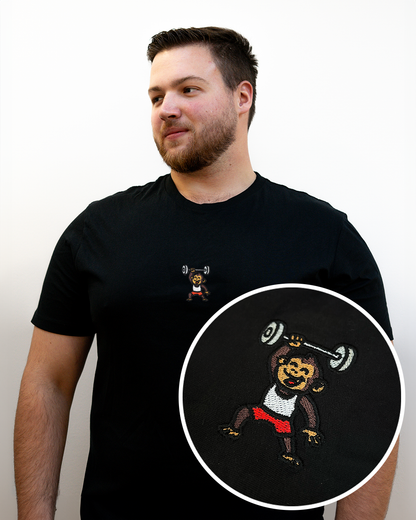 Bavlněné tričko s výšivkou Banana Lifter