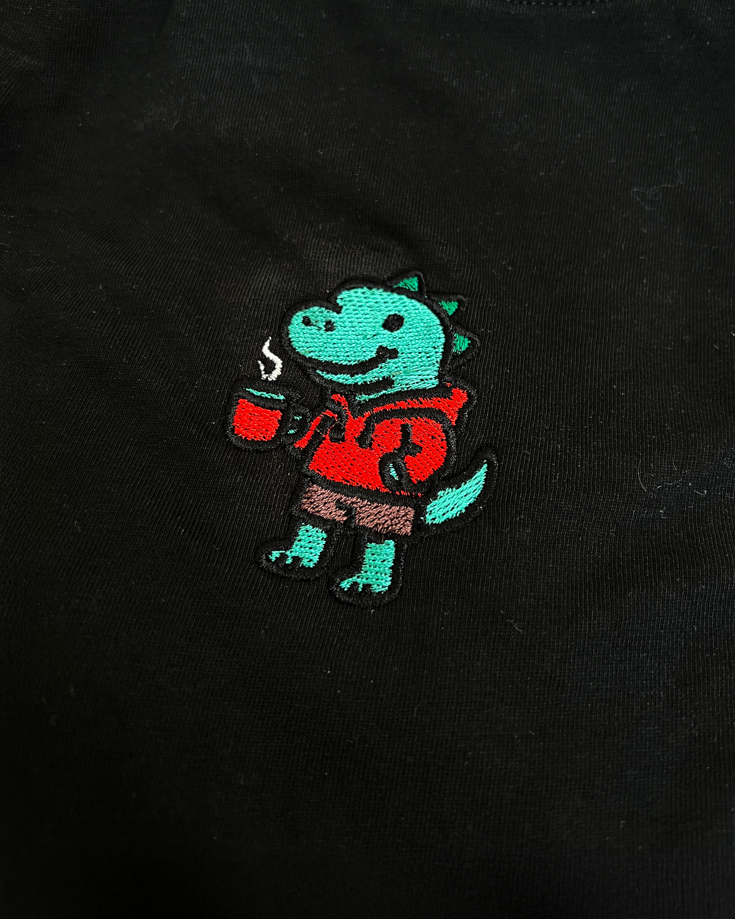 Bavlněné tričko s výšivkou Tea-Rex